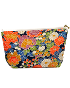 Classic Pouch / Navy Floral