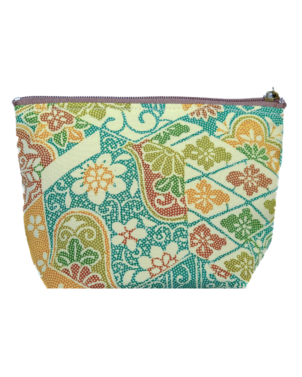 Classic Pouch / Green floral