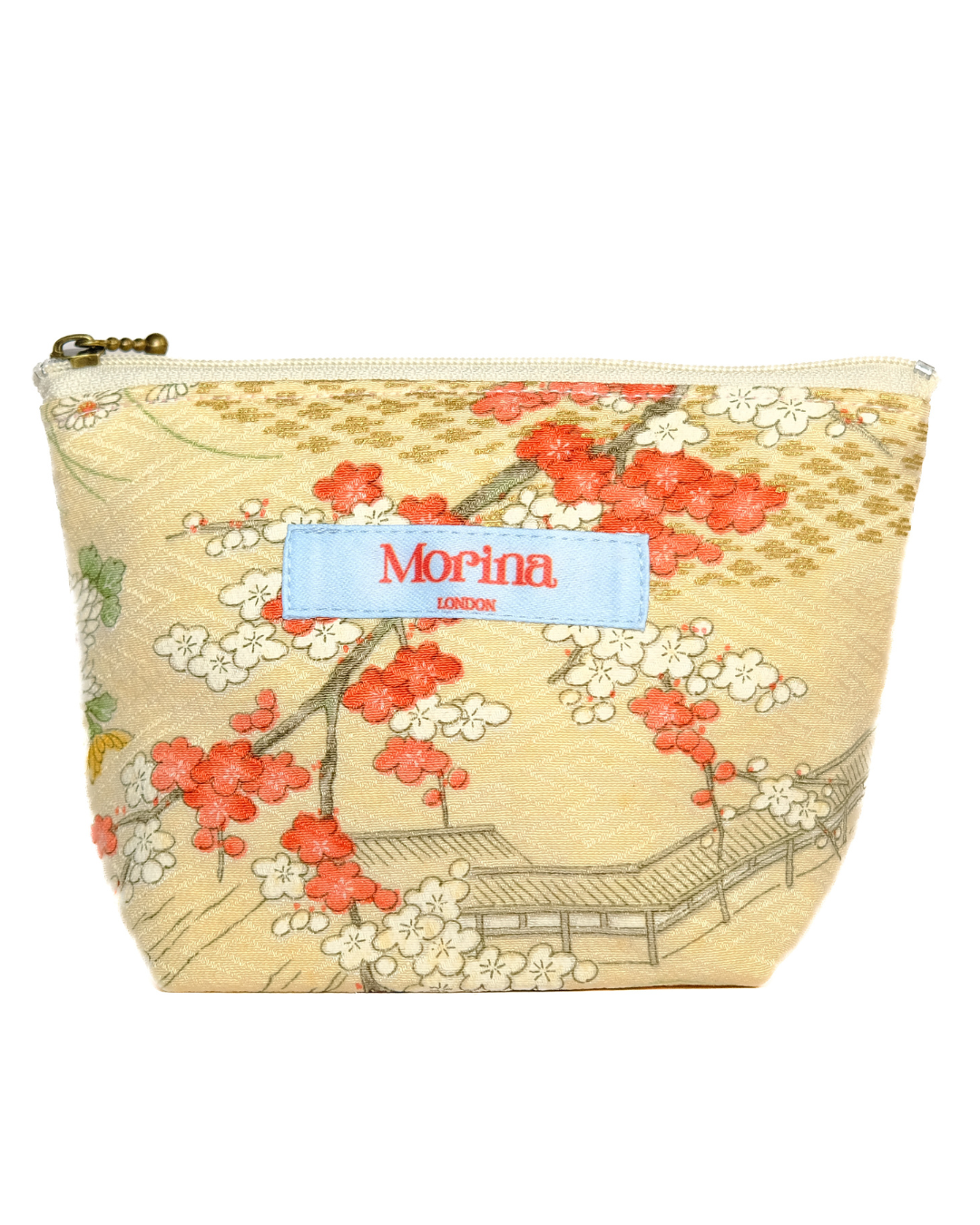 Classic Pouch / White floral