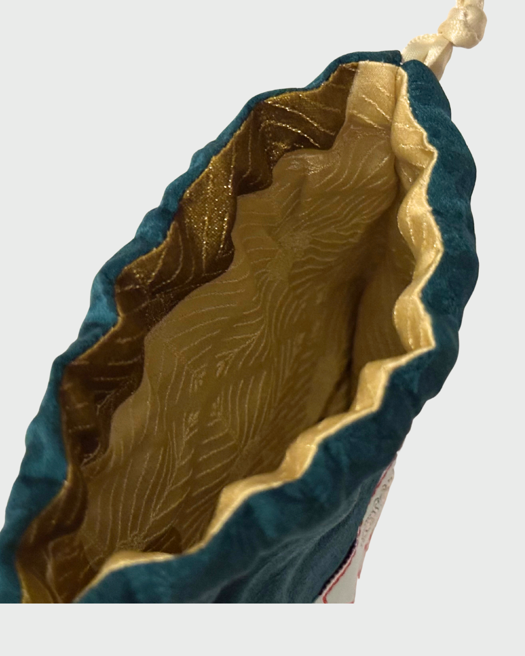 Midi Kinchaku Pouch / Green