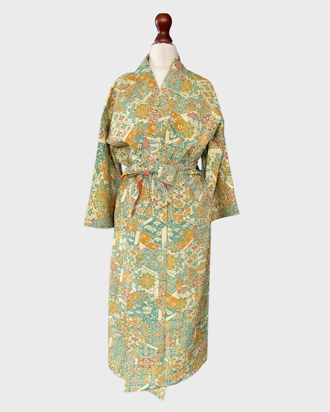 Spanish Floral Kimono Gown