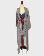 Stripe Kimono Gown