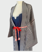 Stripe Kimono Gown