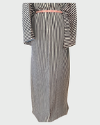 Stripe Kimono Gown