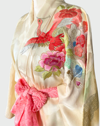 Dreamy Crane Kimono Gown
