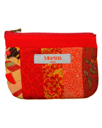 Patchwork Pouch / Red autumn