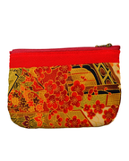 Patchwork Pouch / Red autumn