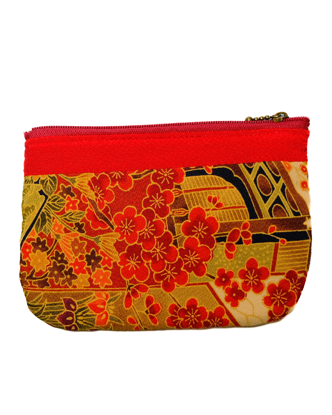 Patchwork Pouch / Red autumn