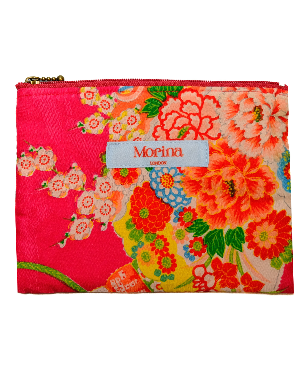 Flat Pouch / Pinky floral
