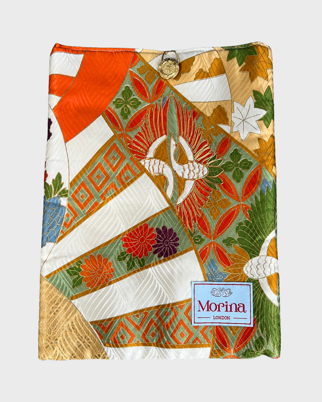 Laptop sleeve / Golden Crane