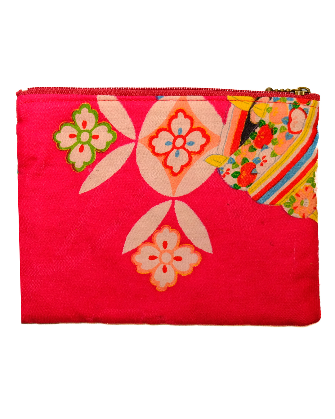Flat Pouch / Pinky floral