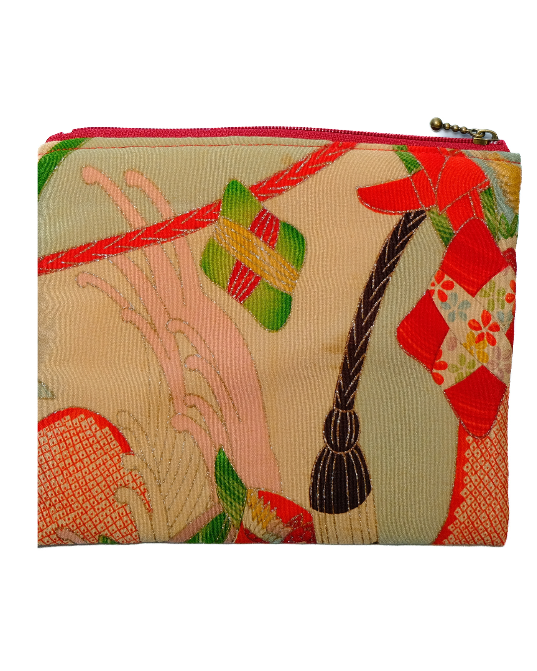 Flat Pouch / Crane Red