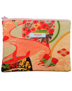 Flat Pouch / Crane Red