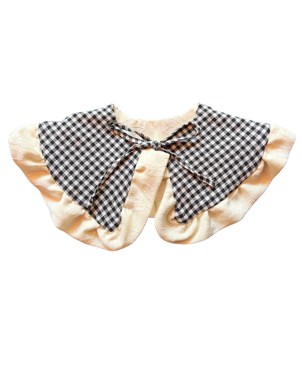 Kimono Collor / Gingham Check