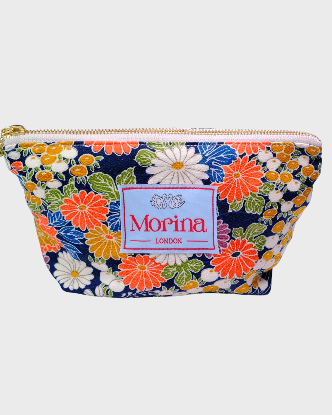 Classic Pouch / Navy Floral