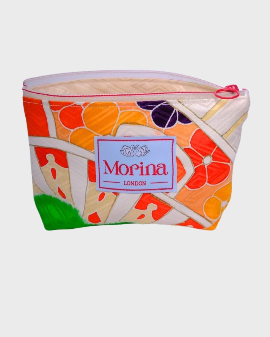 Classic Pouch / Green Bouquet