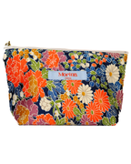 Classic Pouch / Navy Floral