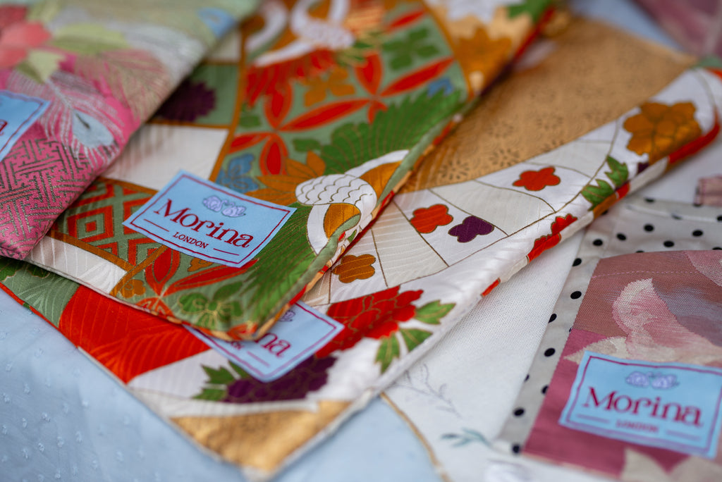 Laptop sleeve / Golden Crane