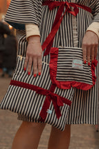 Laptop sleeve / Holiday Stripe
