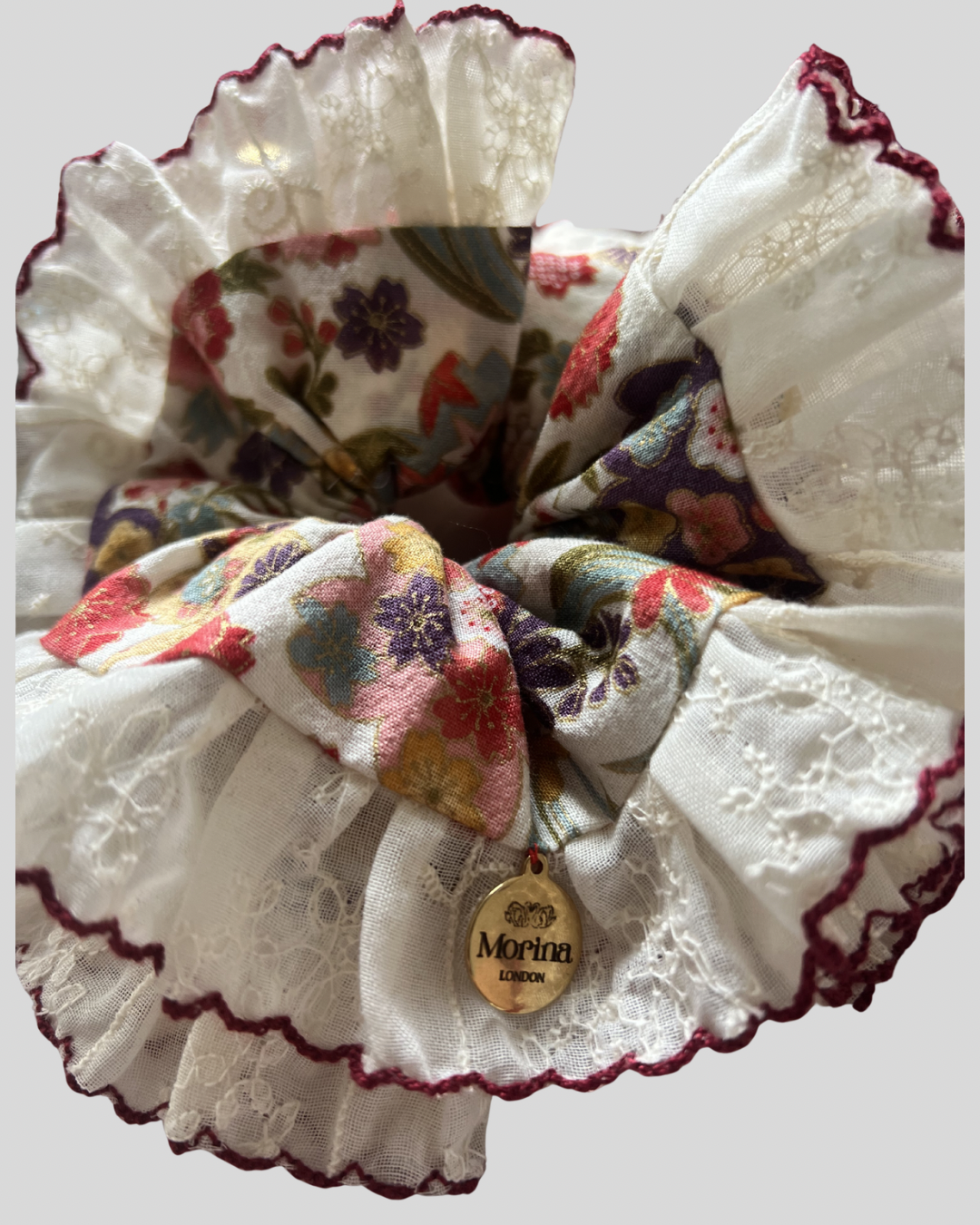 Kimono Scranchie / Spring Floral