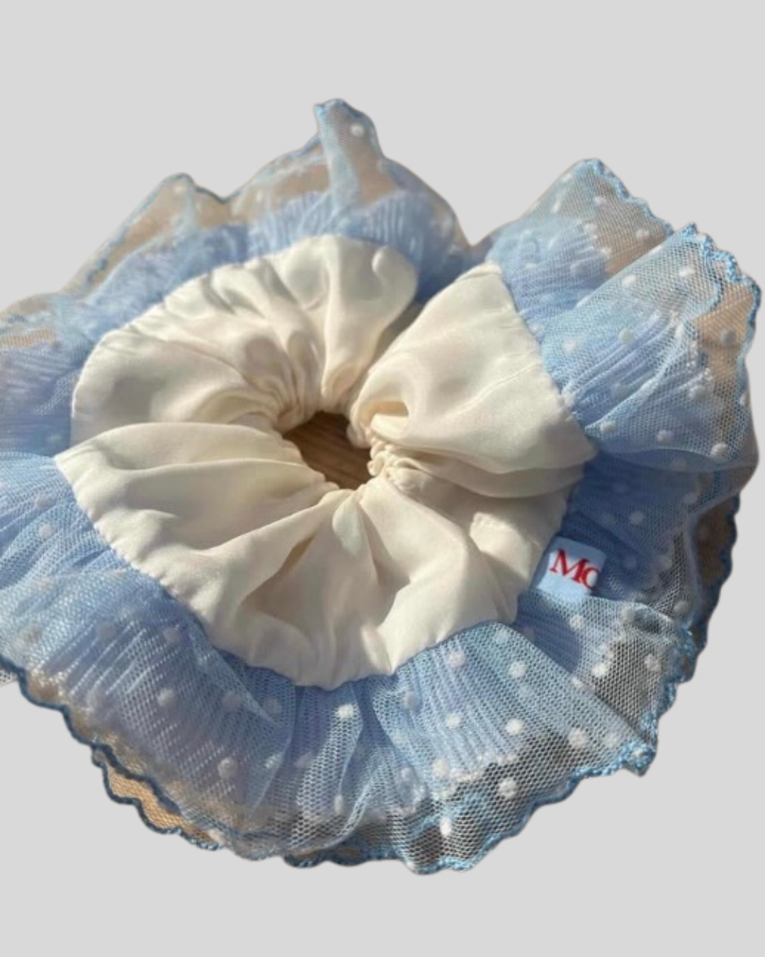 Kimono Scranchie / Spring Blue